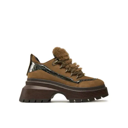 Zdjęcie MICHAEL Michael Kors Półbuty Shiloh Bootie 40F4SSFE8L Brązowy