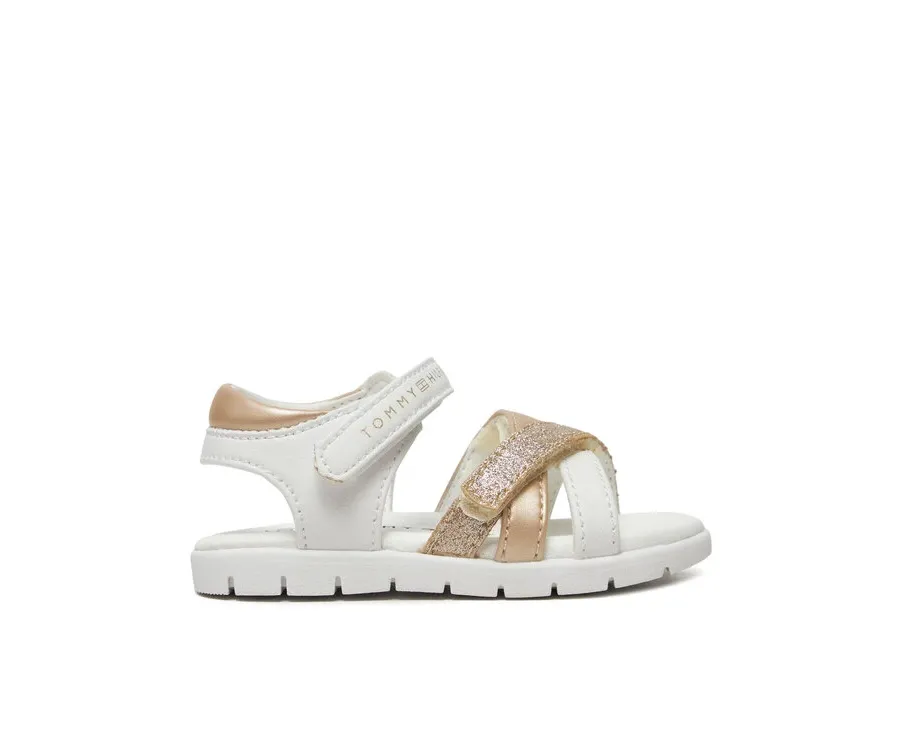 obrazek 1 Tommy Hilfiger Sandały Velcro Sandal T1A2-33770-0273 M Biały