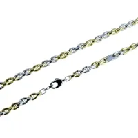 Zdjęcie Solidny skręcony łańcuszek o długości 50 cm