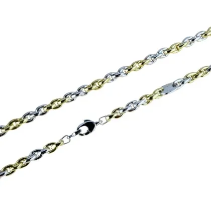 Zdjęcie Solidny skręcony łańcuszek o długości 50 cm