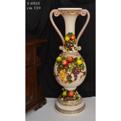 Picture A phenomenal decorative ceramic amphora for stylish interiors