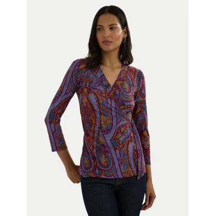 Zdjęcie Lauren Ralph Lauren Bluzka 200940519001 Kolorowy Regular Fit LAUREN RALPH LAUREN