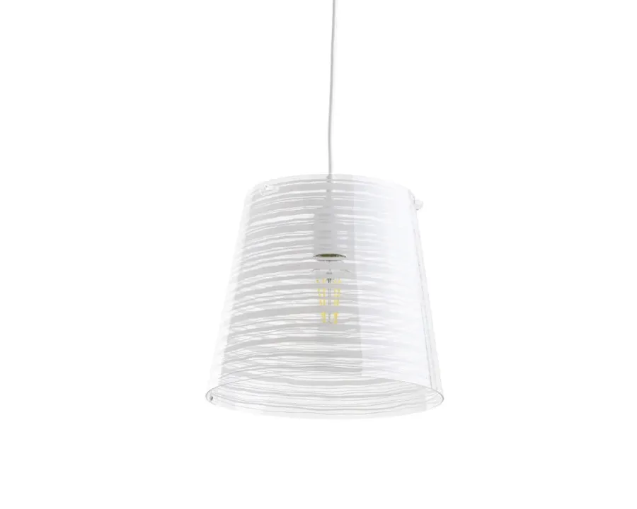 obrazek 1 Lampa wisząca z kloszem w formie ściętego stożka
