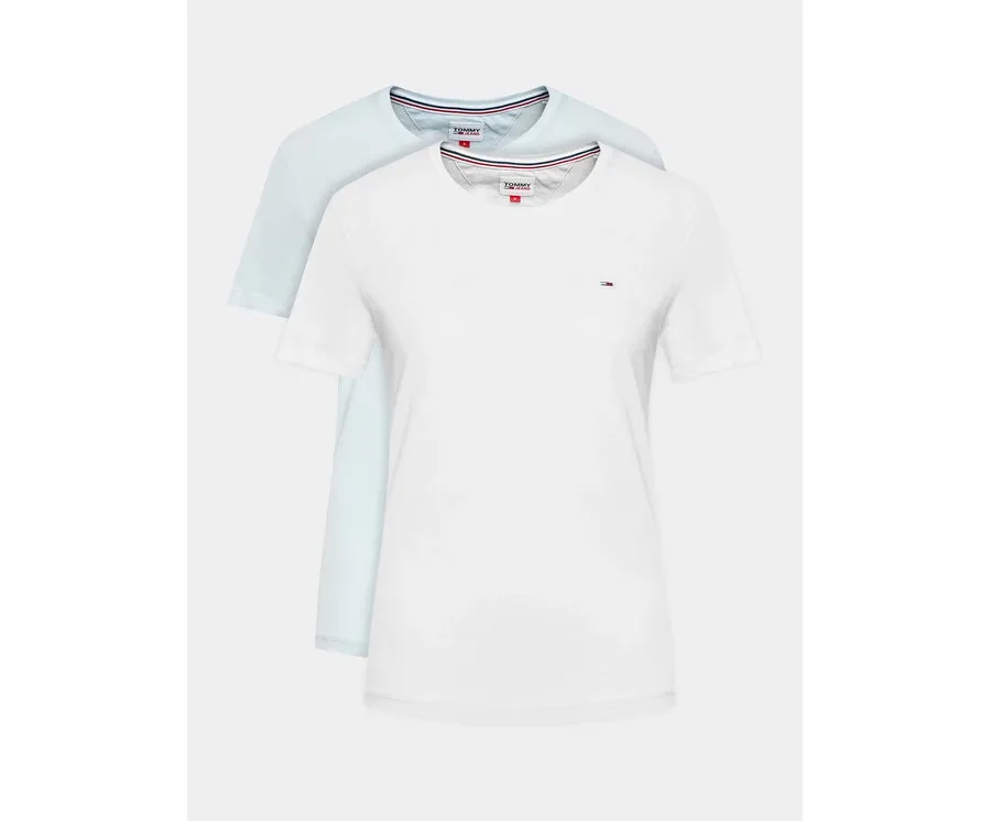 obrazek 1 Tommy Jeans Komplet 2 t-shirtów DW0DW11459 Kolorowy Regular Fit