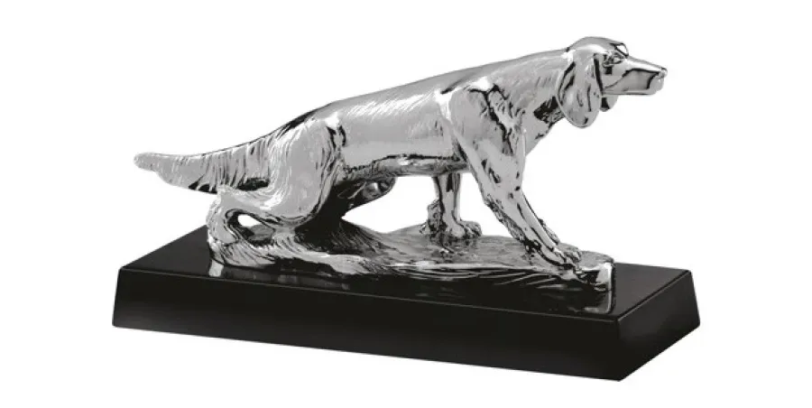 picture 1 Figurine with a hunting dog - Astra Argenti