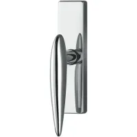 Picture Wing window handle in two finishing versions