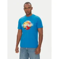 Zdjęcie Napapijri T-Shirt S-Valdor NP0A4IE6 Niebieski Regular Fit