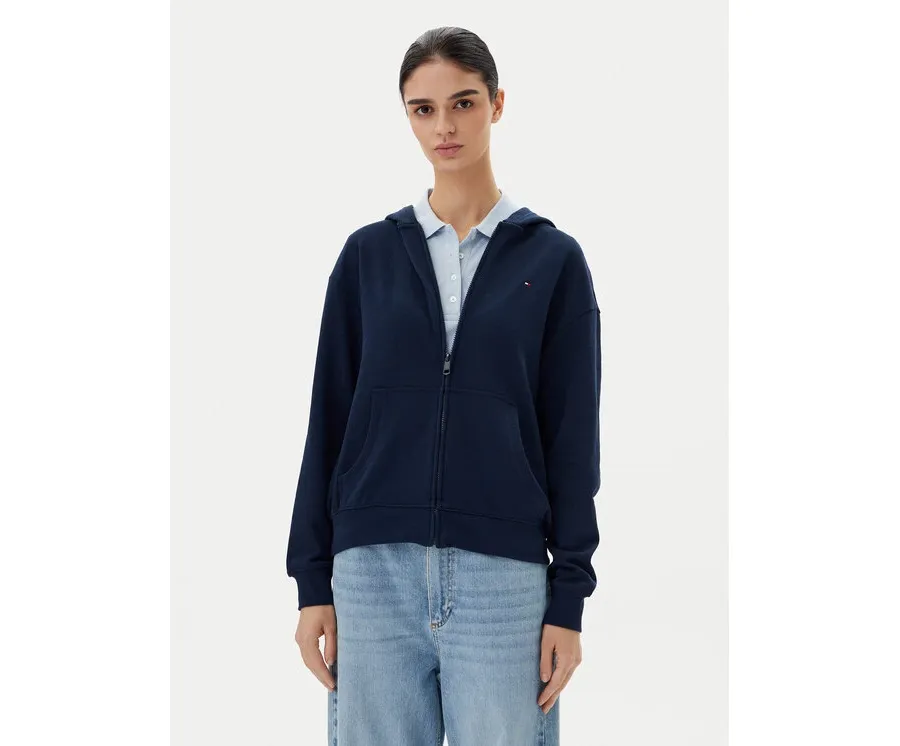 obrazek 1 Tommy Hilfiger Bluza UW0UW05772 Granatowy Regular Fit