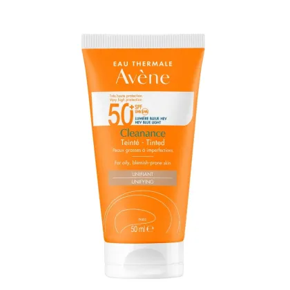 Zdjęcie Avène Sun Bardzo Wysoka Ochrona Przeciwsłoneczna Cleanance koloryzujący SPF50+ 50 ml Avene