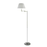 Zdjęcie Cudowna lampa podłogowa dekorowana srebrem płatkowym