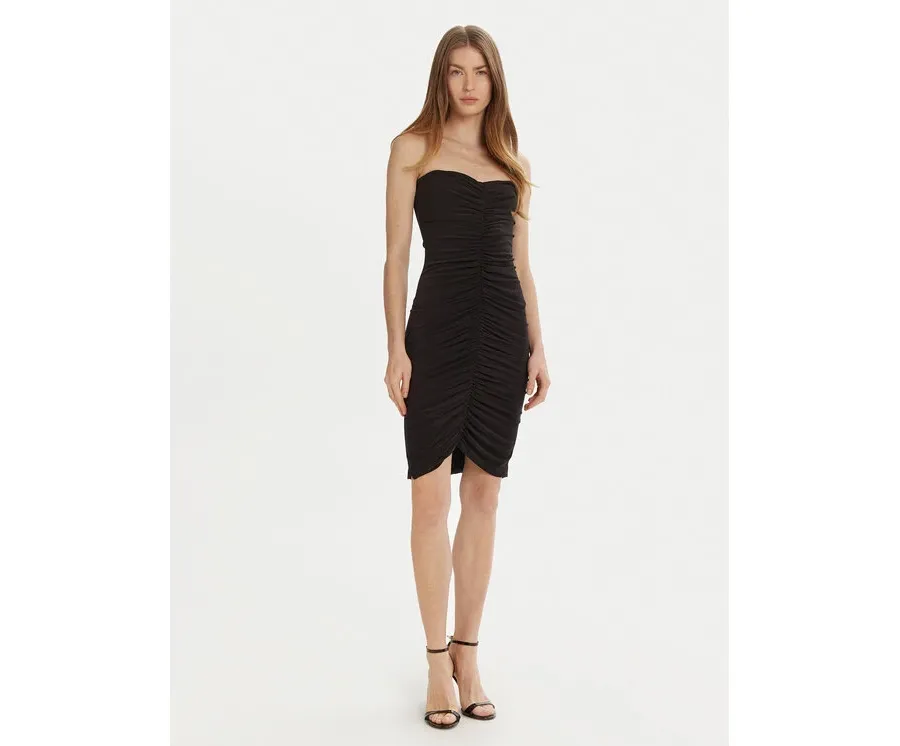 obrazek 1 NORMA KAMALI Sukienka koktajlowa KK1243PLD89001 Czarny Slim Fit