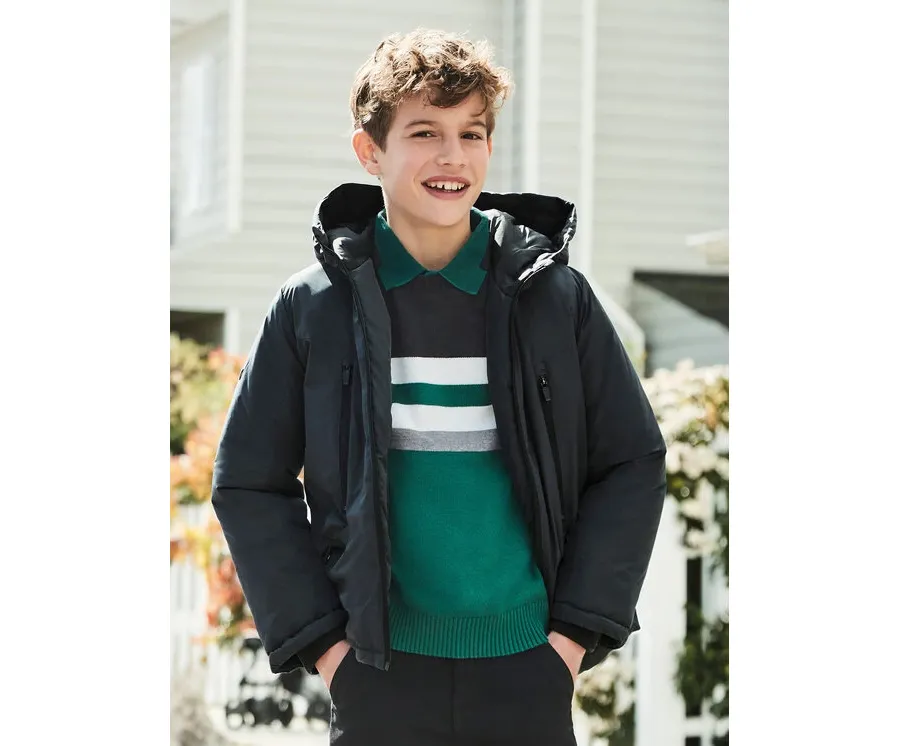 obrazek 1 Mayoral Kurtka zimowa 7460 Szary Regular Fit
