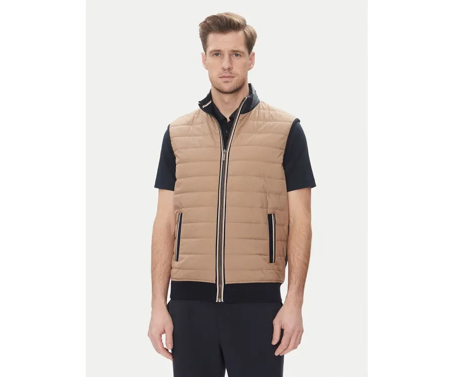 obrazek 1 Bugatti Kamizelka 8850 75121C Beżowy Regular Fit