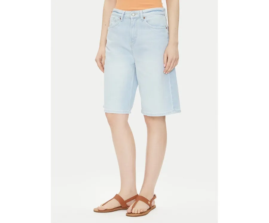 obrazek 1 Pepe Jeans Szorty jeansowe PL801176 Niebieski Loose Fit