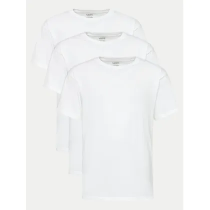 Zdjęcie Vans Komplet 3 t-shirtów VN000KHD Biały Regular Fit