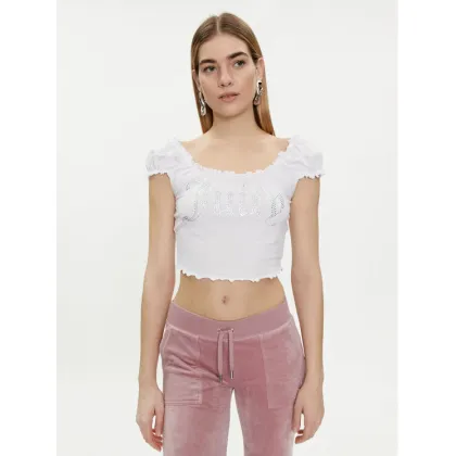 Zdjęcie Juicy Couture Bluzka Brodie JCWCT23309 Biały Regular Fit