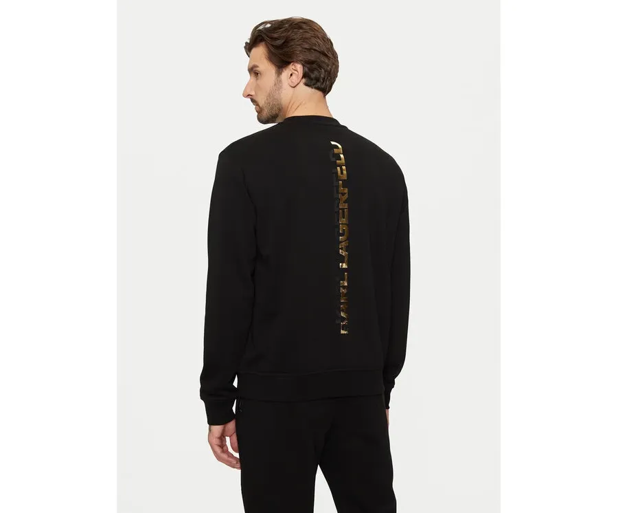 obrazek 1 KARL LAGERFELD Bluza 705463 551900 Czarny Regular Fit