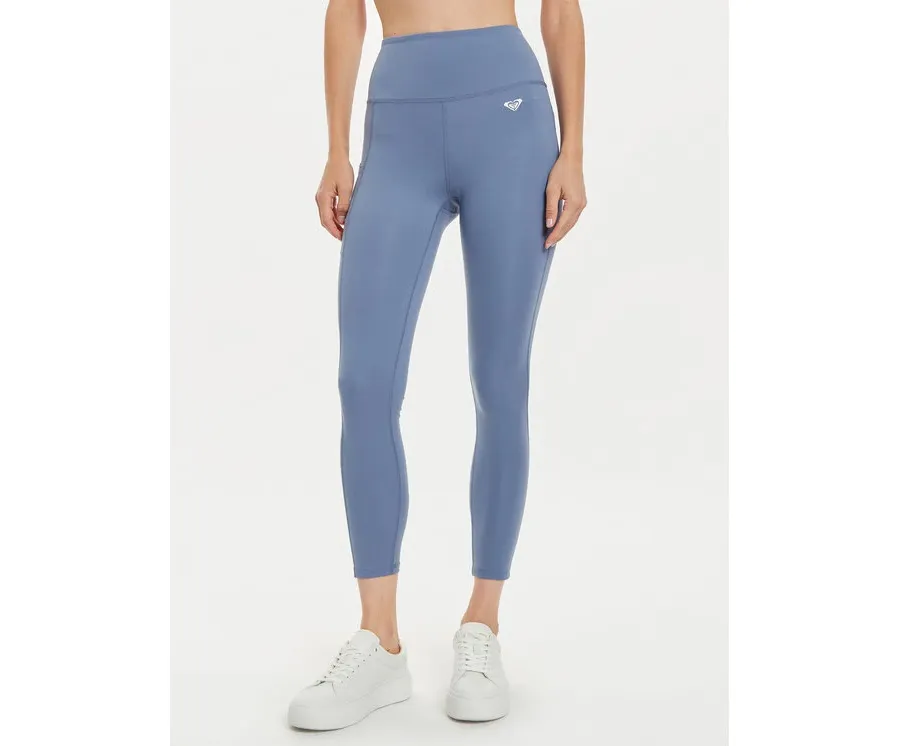 obrazek 1 Roxy Legginsy Heart Into It ERJNP03488 Niebieski Slim Fit