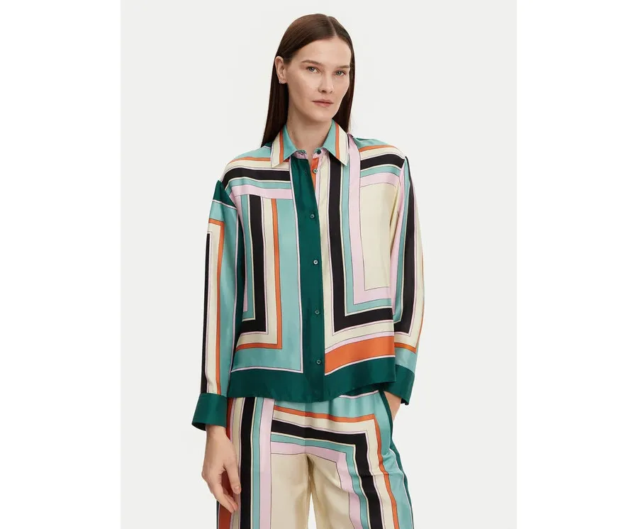 obrazek 1 Weekend Max Mara Koszula Formia 2515111031 Kolorowy Relaxed Fit