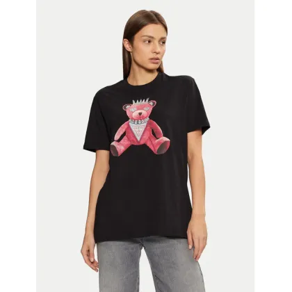 Zdjęcie Guess T-Shirt W5RI30K9RM1 Czarny Regular Fit