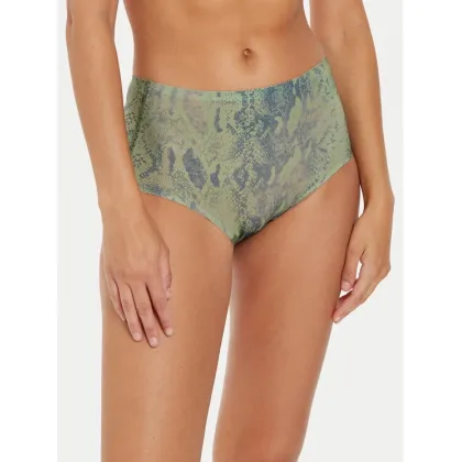 Zdjęcie Chantelle Figi klasyczne z wysokim stanem Soft Stretch C11D70 Zielony