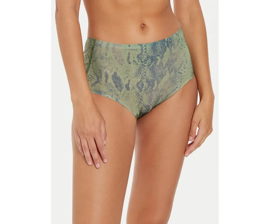 obrazek 1 Chantelle Figi klasyczne z wysokim stanem Soft Stretch C11D70 Zielony
