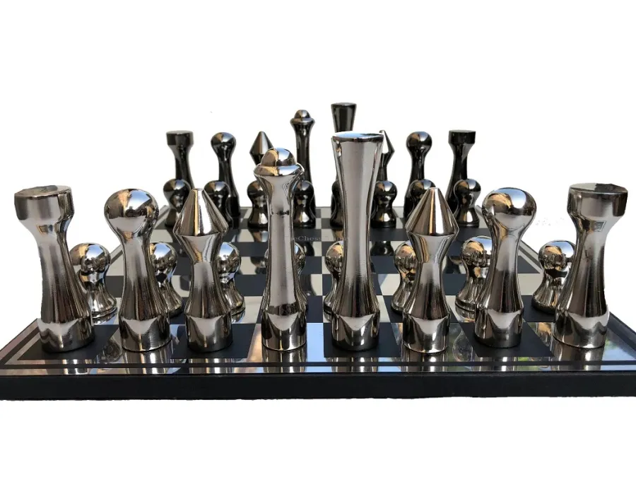 obrazek 1 Fantastyczny współczesny komplet szachowy - The Chess Empire