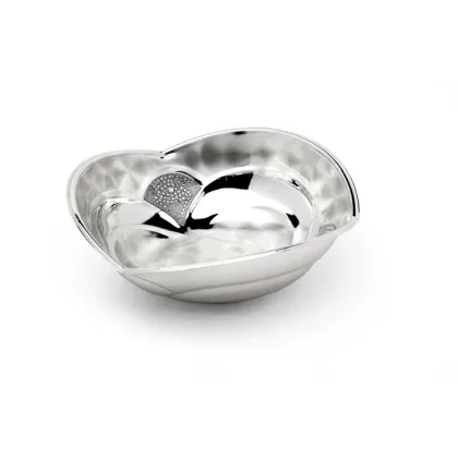 Zdjęcie Cudowna posrebrzana misa ozdobna