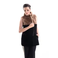 Zdjęcie Elegancka i kobieca kamizelka z futra jagnięcego - A&A Vesa