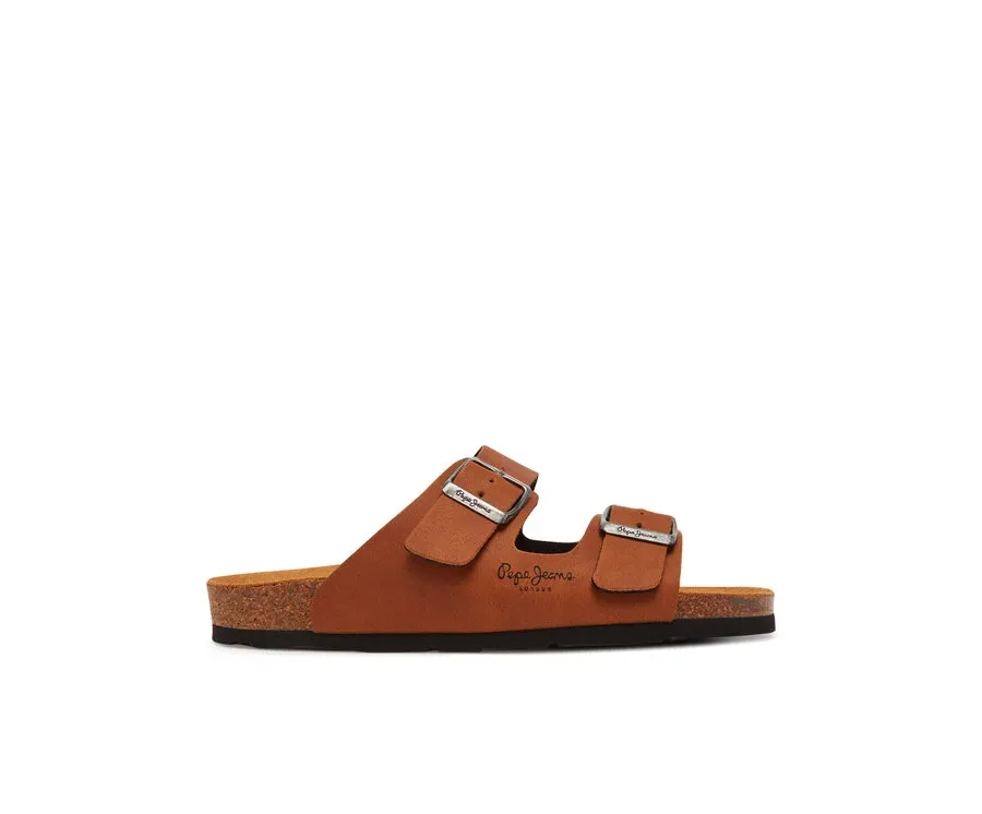 obrazek 1 Pepe Jeans Klapki PLS90637 Brązowy