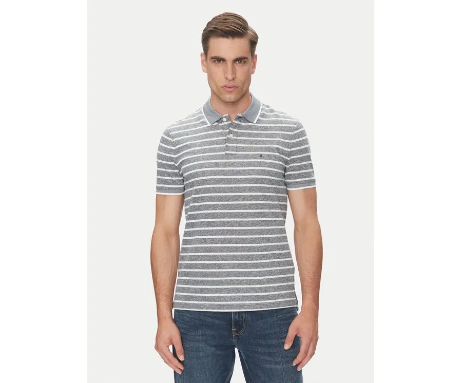obrazek 1 Tommy Hilfiger Polo MW0MW33140 Niebieski Regular Fit