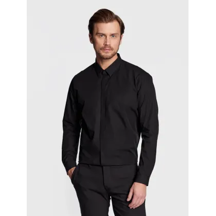 Zdjęcie Calvin Klein Koszula Hidden K10K109891 Czarny Extra Slim Fit