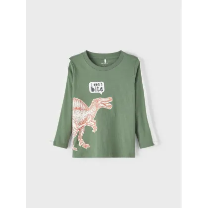 Zdjęcie NAME IT Bluzka 13213233 Zielony Regular Fit