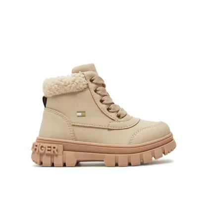 Zdjęcie Tommy Hilfiger Trapery Lace-Up Bootie T1A5-33597-1628 M Beżowy