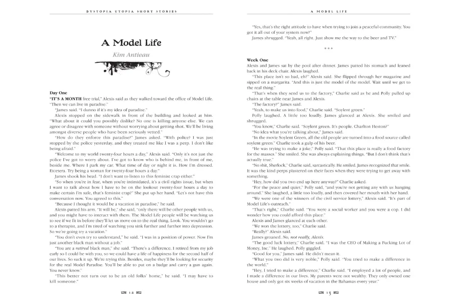 obrazek 2 Książka Opowiadania Dystopia Utopia - Flame Tree Publishing