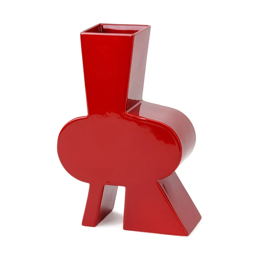 obrazek 1 Wyjątkowy wazon ceramiczny H.32xL.23xP.9 cm