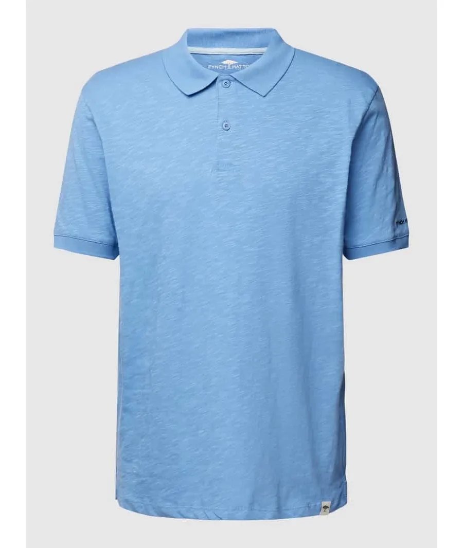 obrazek 1 Koszulka polo o kroju regular fit w jednolitym kolorze