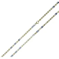 Picture Beautiful Italian men's chain, 3 mm wide and 50 cm long