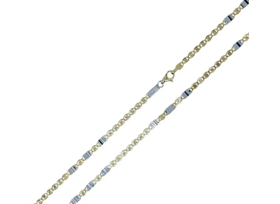 obrazek 1 Piękny włoski łańcuszek męski o szerokości 3 mm i długości 50 cm