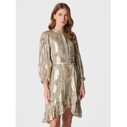 Zdjęcie Bruuns Bazaar Sukienka koktajlowa Hollyhock Costes BBW3058 Zielony Regular Fit
