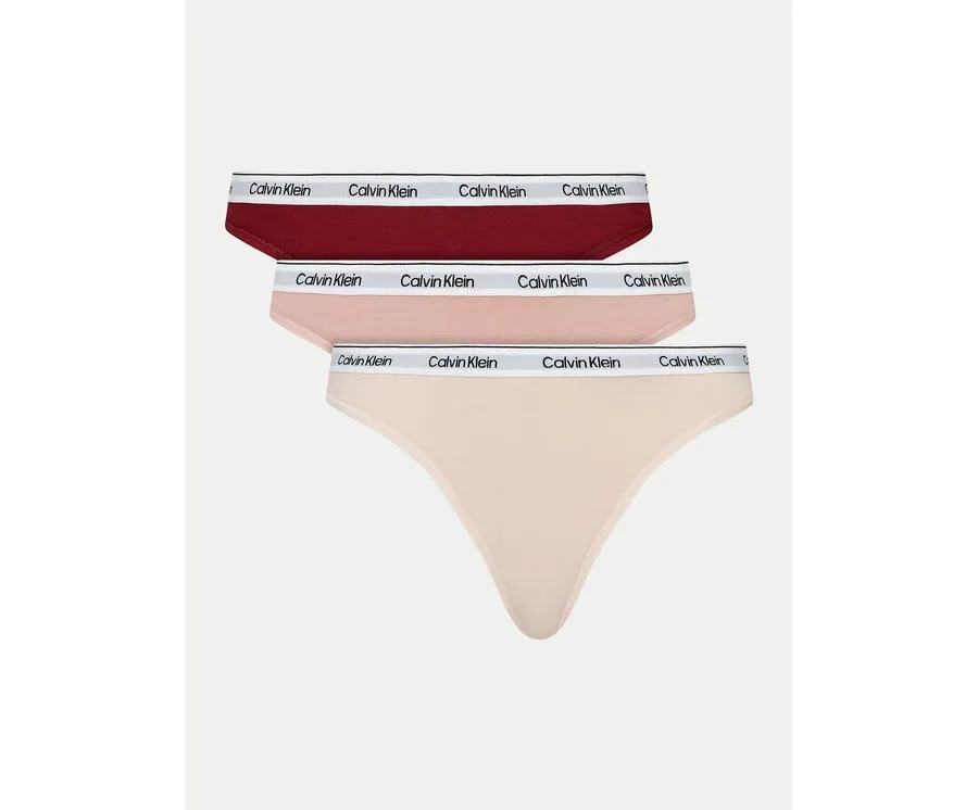obrazek 1 Calvin Klein Underwear Komplet 3 par stringów 000QD5209E Kolorowy
