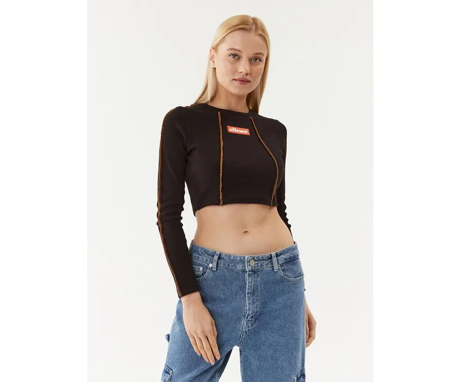 obrazek 1 Ellesse Bluzka Contenti SGP15929 Czarny Slim Fit