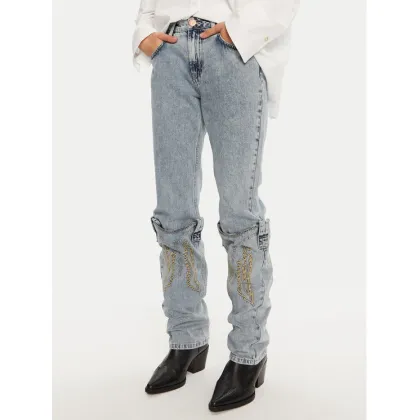 Zdjęcie One Teaspoon Jeansy 26712 Niebieski Straight Fit