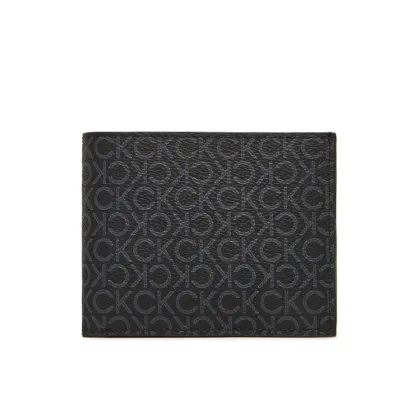 Zdjęcie Calvin Klein Portfel męski Ck Must Mono Billfold W/ Coin LV04D1038G Czarny