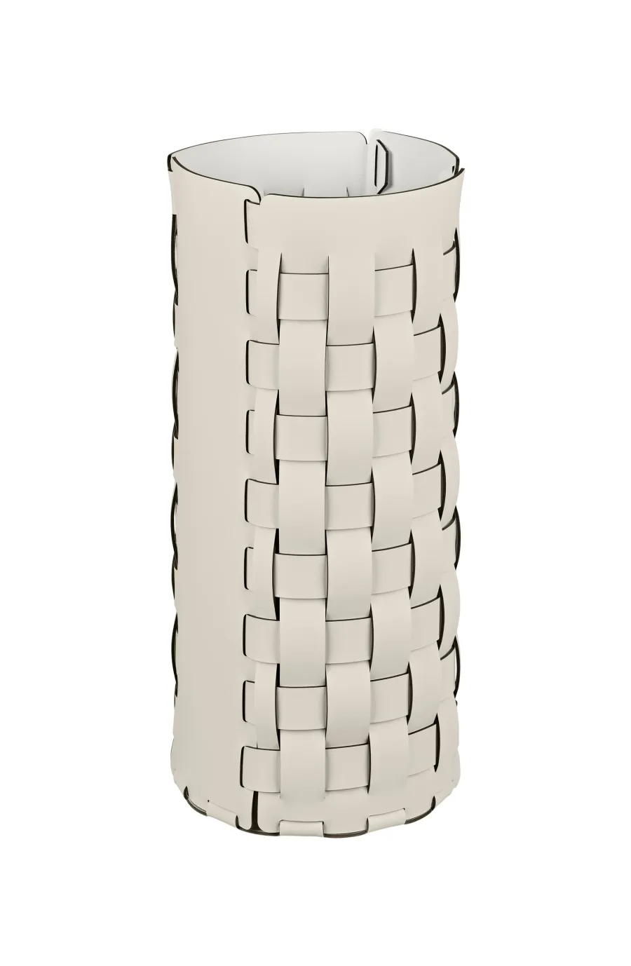 obrazek 1 Pleciony stojak na parasole Ø22xH51 cm w kolorze waniliowym