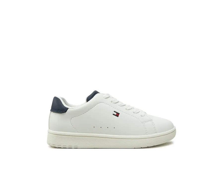 obrazek 1 Tommy Hilfiger Sneakersy Low Cut Lace-Up Sneaker T3X9-33848-1355 M Biały