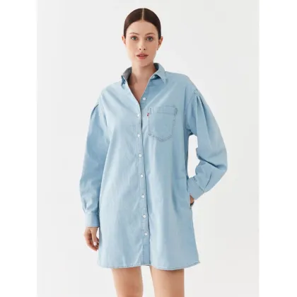 Zdjęcie Levi's® Sukienka jeansowa Rhea A6743-0002 Błękitny Relaxed Fit