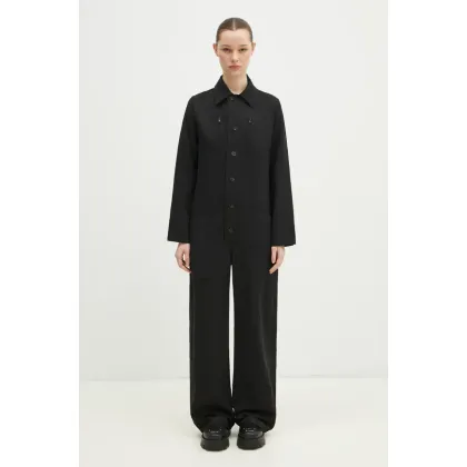 Zdjęcie Y-3 kombinezon Jumpsuit kolor czarny z kołnierzykiemm JD3515