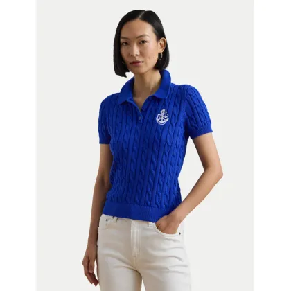 Zdjęcie LAUREN RALPH LAUREN Polo 200957581002 Niebieski Slim Fit