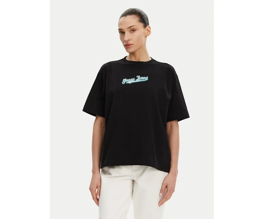 obrazek 1 Guess Jeans T-Shirt W5GI29 K8HM0 Czarny Regular Fit